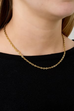 Stainless Steel Chain Necklaces Chain DIY Daily Simple Series Women's jewelry h5 Picture2